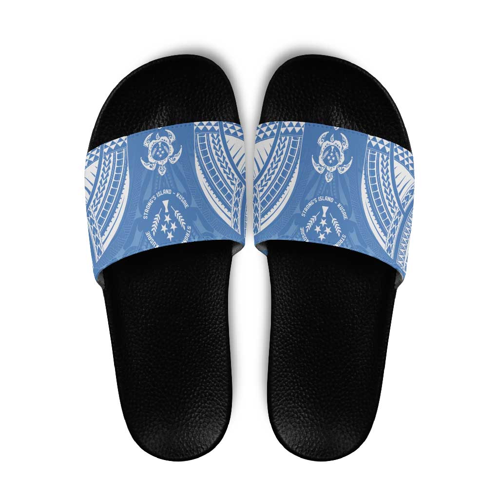 FSM Kosrae States Slide Sandals Micronesia Six 9 One Polynesian Tribal Pattern - Polynesian Pride