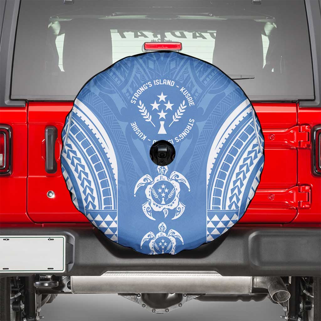 FSM Kosrae States Spare Tire Cover Micronesia Six 9 One Polynesian Tribal Pattern