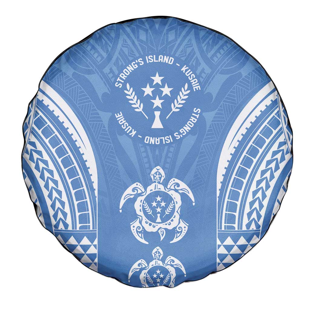 FSM Kosrae States Spare Tire Cover Micronesia Six 9 One Polynesian Tribal Pattern