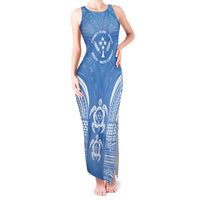 FSM Kosrae States Tank Maxi Dress Micronesia Six 9 One Polynesian Tribal Pattern