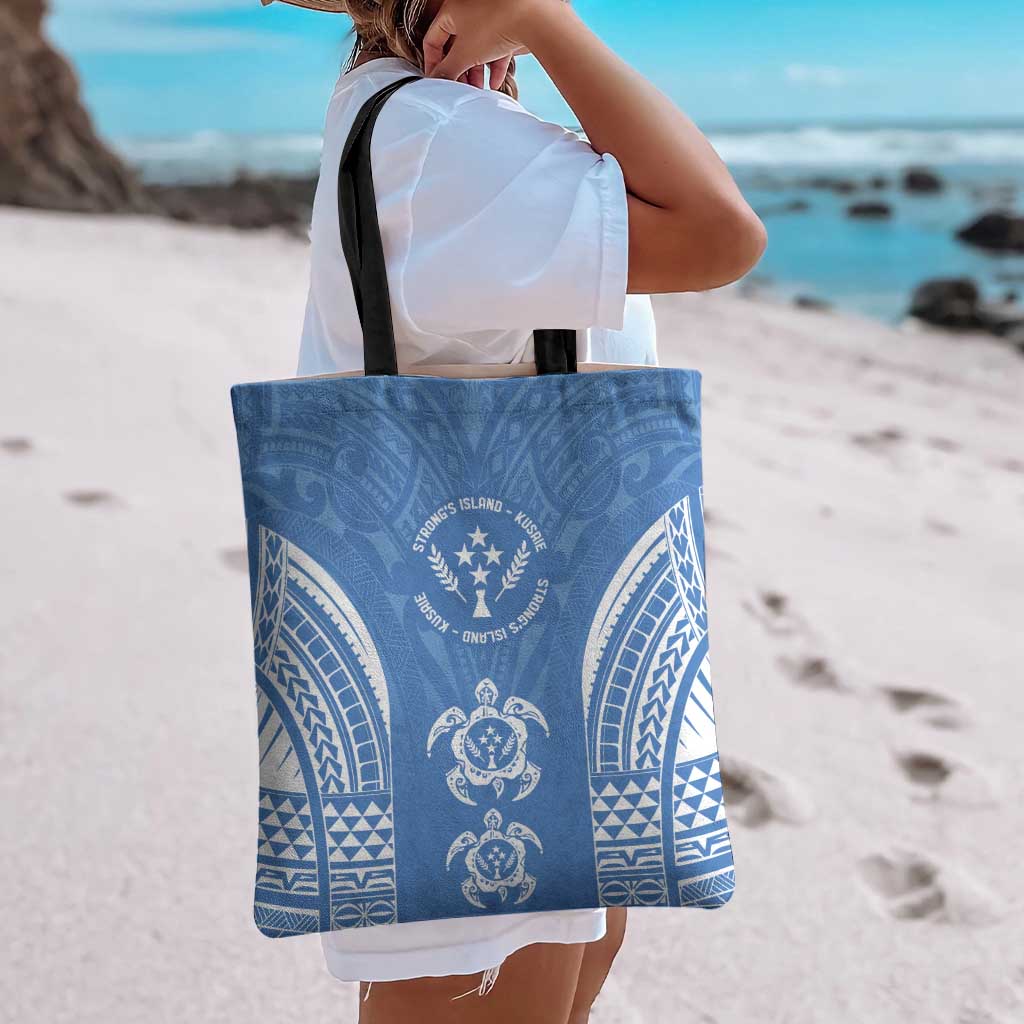 FSM Kosrae States Tote Bag Micronesia Six 9 One Polynesian Tribal Pattern - Polynesian Pride