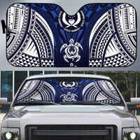 FSM Pohnpei States Auto Sun Shade Micronesia Six 9 One Polynesian Tribal Pattern - Polynesian Pride