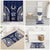 FSM Pohnpei States Bathroom Set Micronesia Six 9 One Polynesian Tribal Pattern - Polynesian Pride