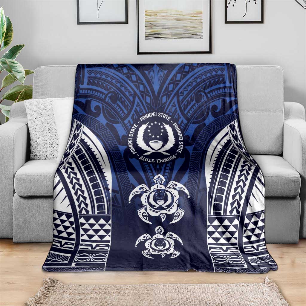 FSM Pohnpei States Blanket Micronesia Six 9 One Polynesian Tribal Pattern