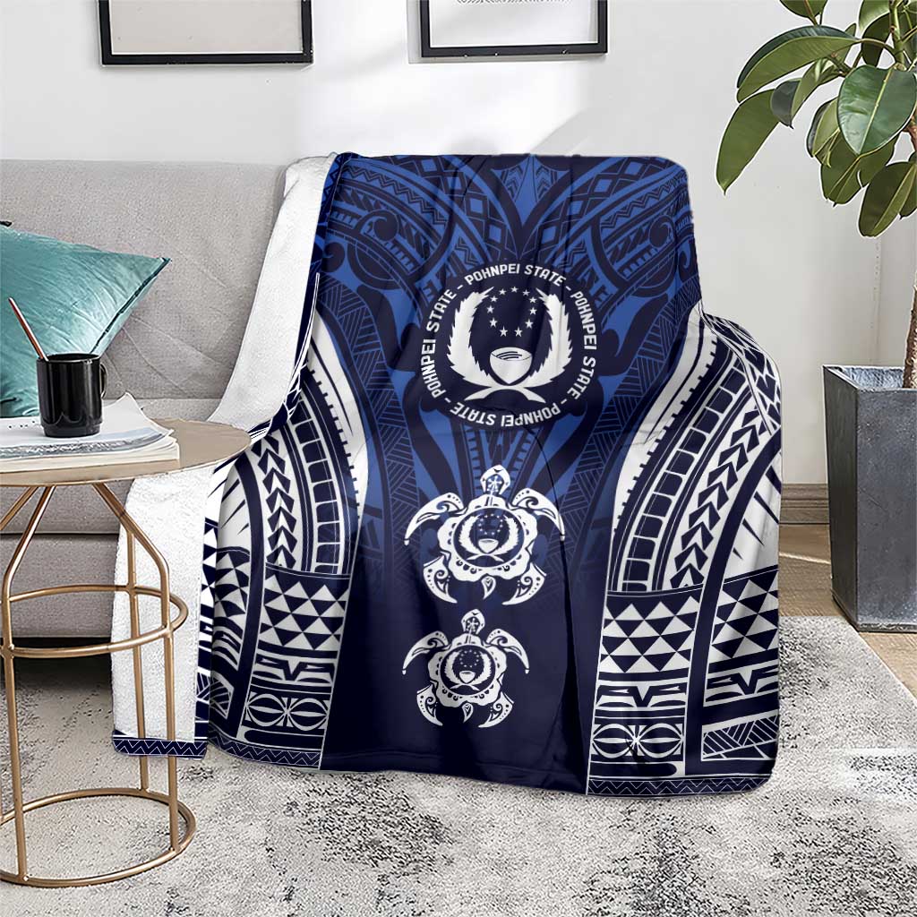 FSM Pohnpei States Blanket Micronesia Six 9 One Polynesian Tribal Pattern