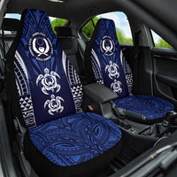 FSM Pohnpei States Car Seat Cover Micronesia Six 9 One Polynesian Tribal Pattern