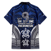 FSM Pohnpei States Hawaiian Shirt Micronesia Six 9 One Polynesian Tribal Pattern