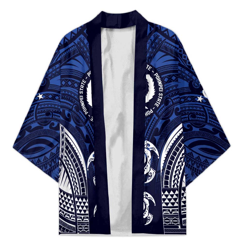 FSM Pohnpei States Kimono Micronesia Six 9 One Polynesian Tribal Pattern - Polynesian Pride