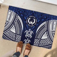FSM Pohnpei States Rubber Doormat Micronesia Six 9 One Polynesian Tribal Pattern