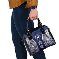 FSM Pohnpei States Shoulder Handbag Micronesia Six 9 One Polynesian Tribal Pattern