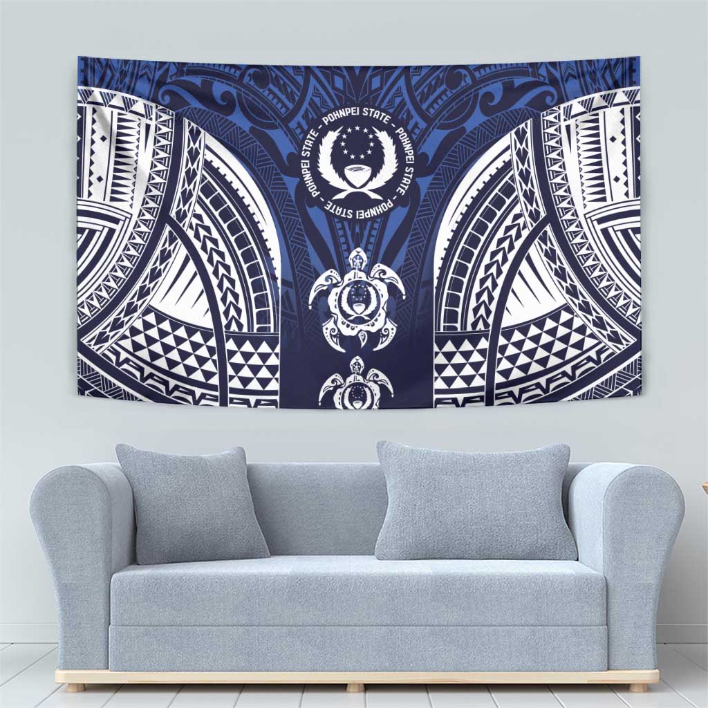 FSM Pohnpei States Tapestry Micronesia Six 9 One Polynesian Tribal Pattern