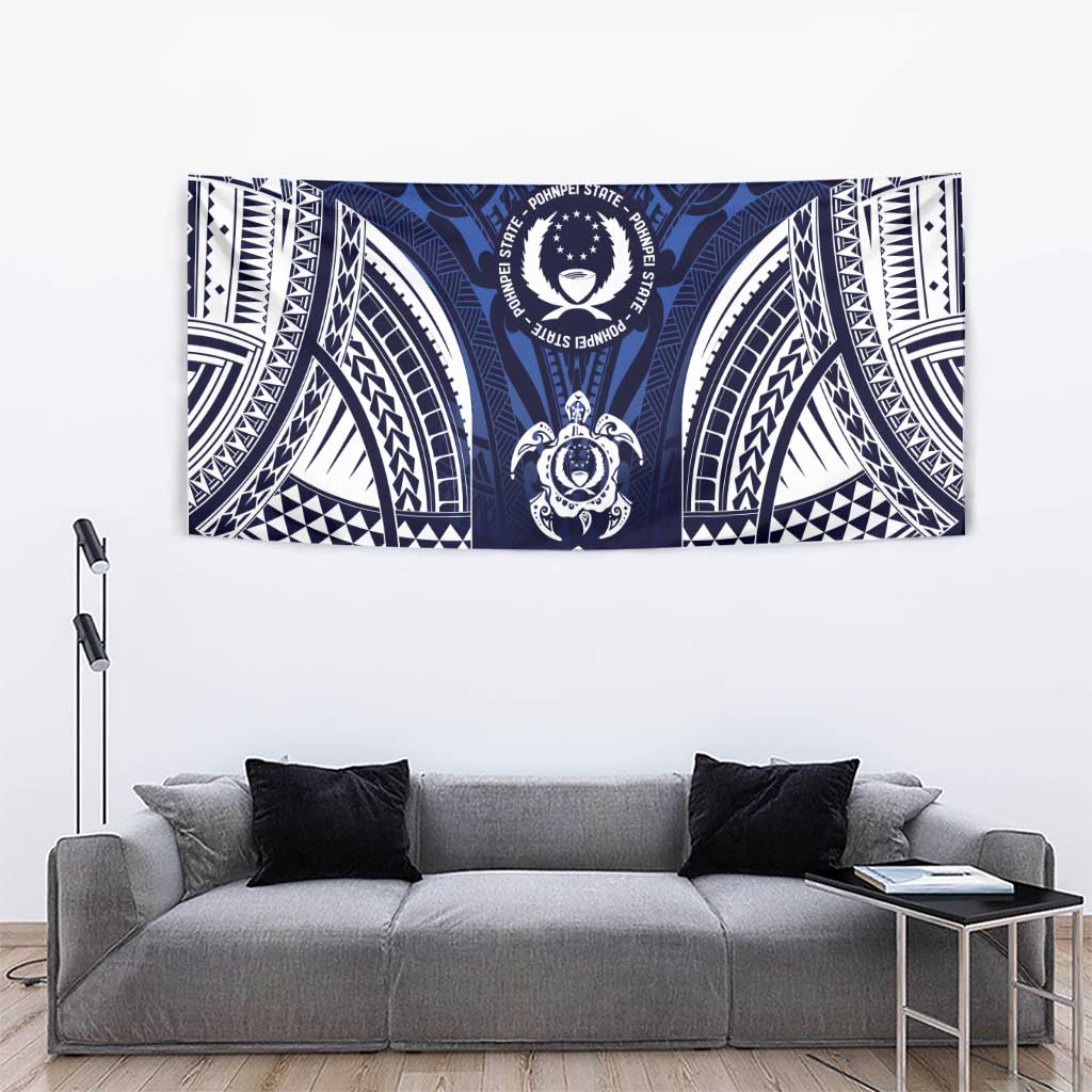 FSM Pohnpei States Tapestry Micronesia Six 9 One Polynesian Tribal Pattern