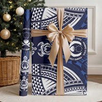 FSM Pohnpei States Wrapping Paper Micronesia Six 9 One Polynesian Tribal Pattern - Polynesian Pride