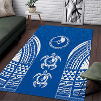 FSM Yap States Area Rug Micronesia Six 9 One Polynesian Tribal Pattern