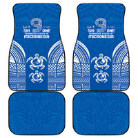 FSM Yap States Car Mats Micronesia Six 9 One Polynesian Tribal Pattern