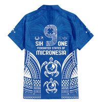 FSM Yap States Family Matching Mermaid Dress and Hawaiian Shirt Micronesia Six 9 One Polynesian Tribal Pattern