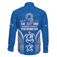 FSM Yap States Family Matching Mermaid Dress and Hawaiian Shirt Micronesia Six 9 One Polynesian Tribal Pattern