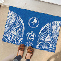 FSM Yap States Rubber Doormat Micronesia Six 9 One Polynesian Tribal Pattern