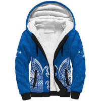 FSM Yap States Sherpa Hoodie Micronesia Six 9 One Polynesian Tribal Pattern