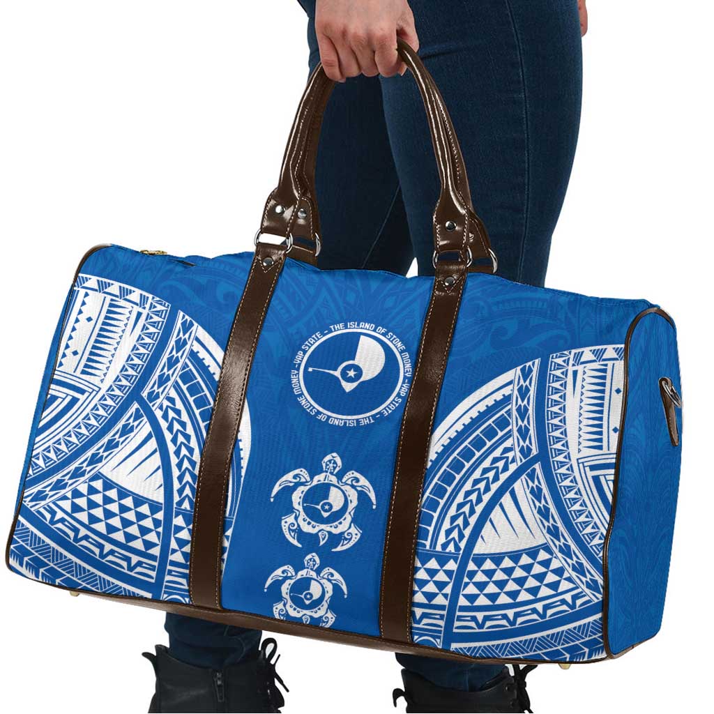 FSM Yap States Travel Bag Micronesia Six 9 One Polynesian Tribal Pattern - Polynesian Pride