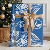 FSM Yap States Wrapping Paper Micronesia Six 9 One Polynesian Tribal Pattern - Polynesian Pride
