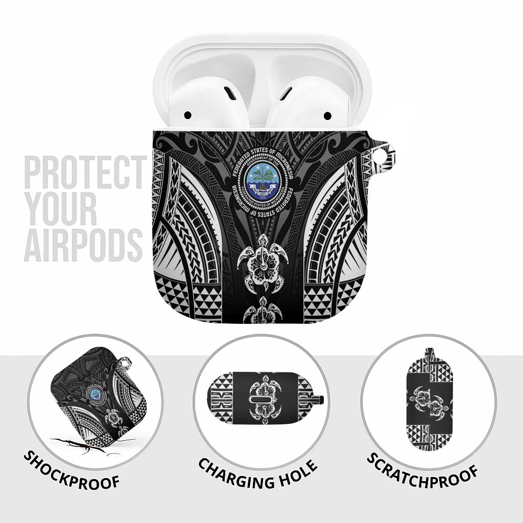 FSM Micronesia Six 9 One AirPods Case Polynesian Tribal Pattern - Polynesian Pride