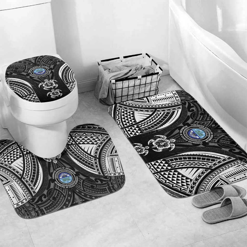 FSM Micronesia Six 9 One Bathroom Set Polynesian Tribal Pattern - Polynesian Pride