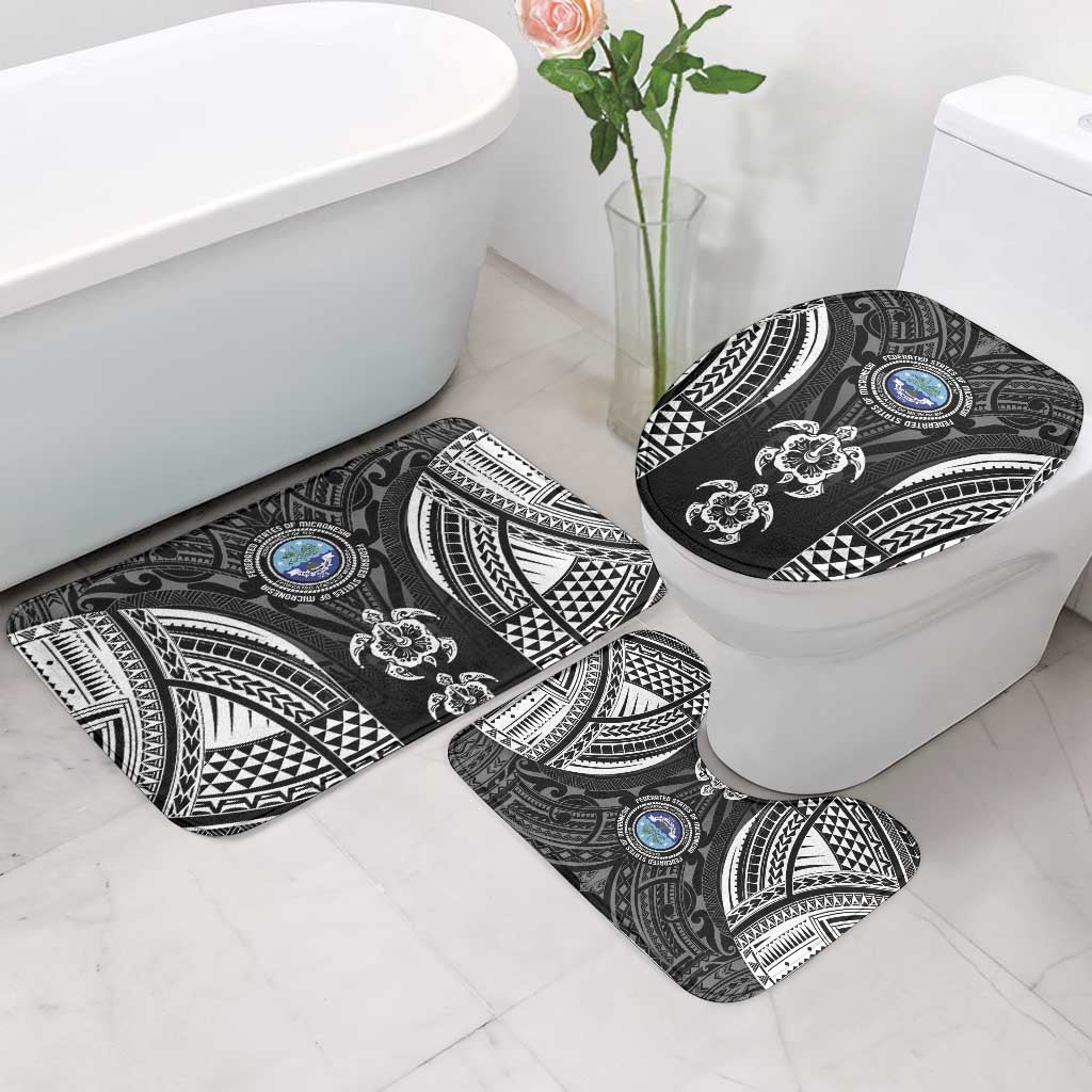 FSM Micronesia Six 9 One Bathroom Set Polynesian Tribal Pattern - Polynesian Pride