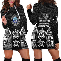 FSM Micronesia Six 9 One Hoodie Dress Polynesian Tribal Pattern