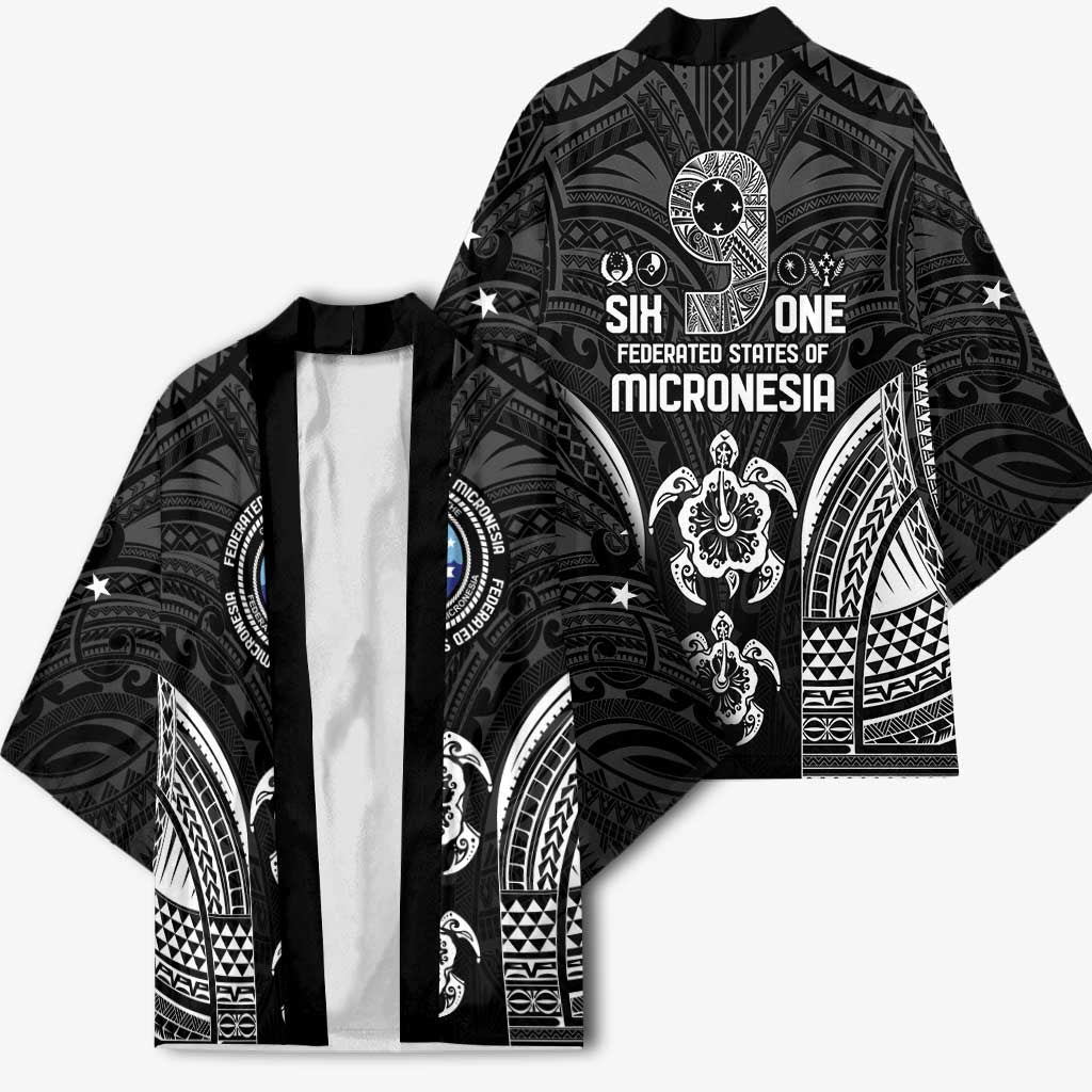 FSM Micronesia Six 9 One Kimono Polynesian Tribal Pattern - Polynesian Pride