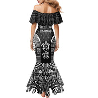 FSM Micronesia Six 9 One Mermaid Dress Polynesian Tribal Pattern