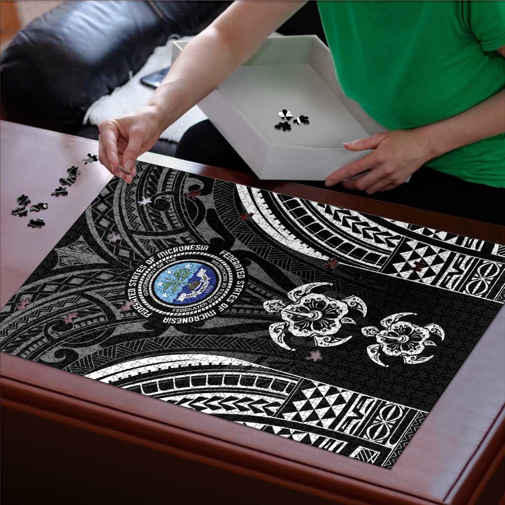 FSM Micronesia Six 9 One Puzzle Polynesian Tribal Pattern - Polynesian Pride