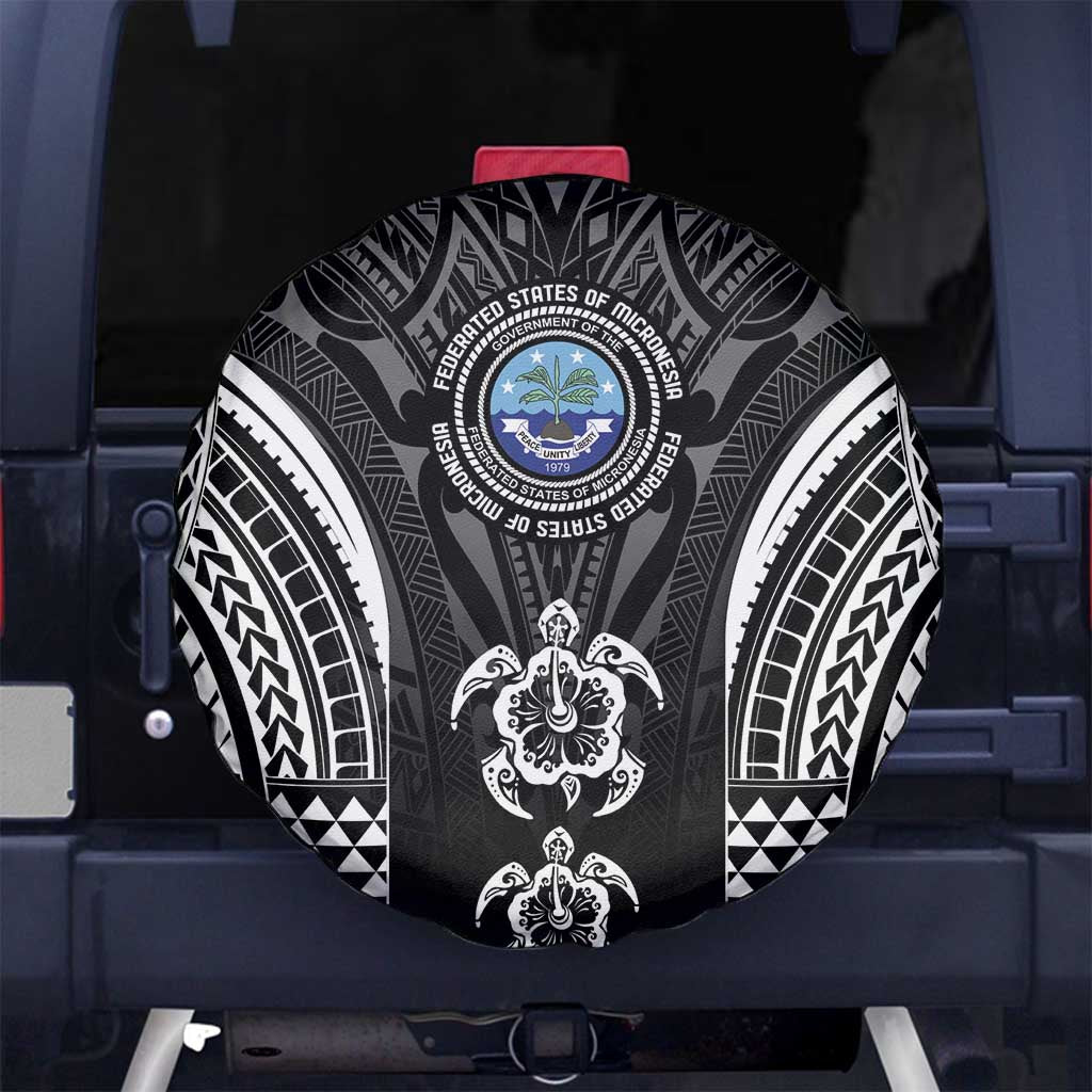 FSM Micronesia Six 9 One Spare Tire Cover Polynesian Tribal Pattern
