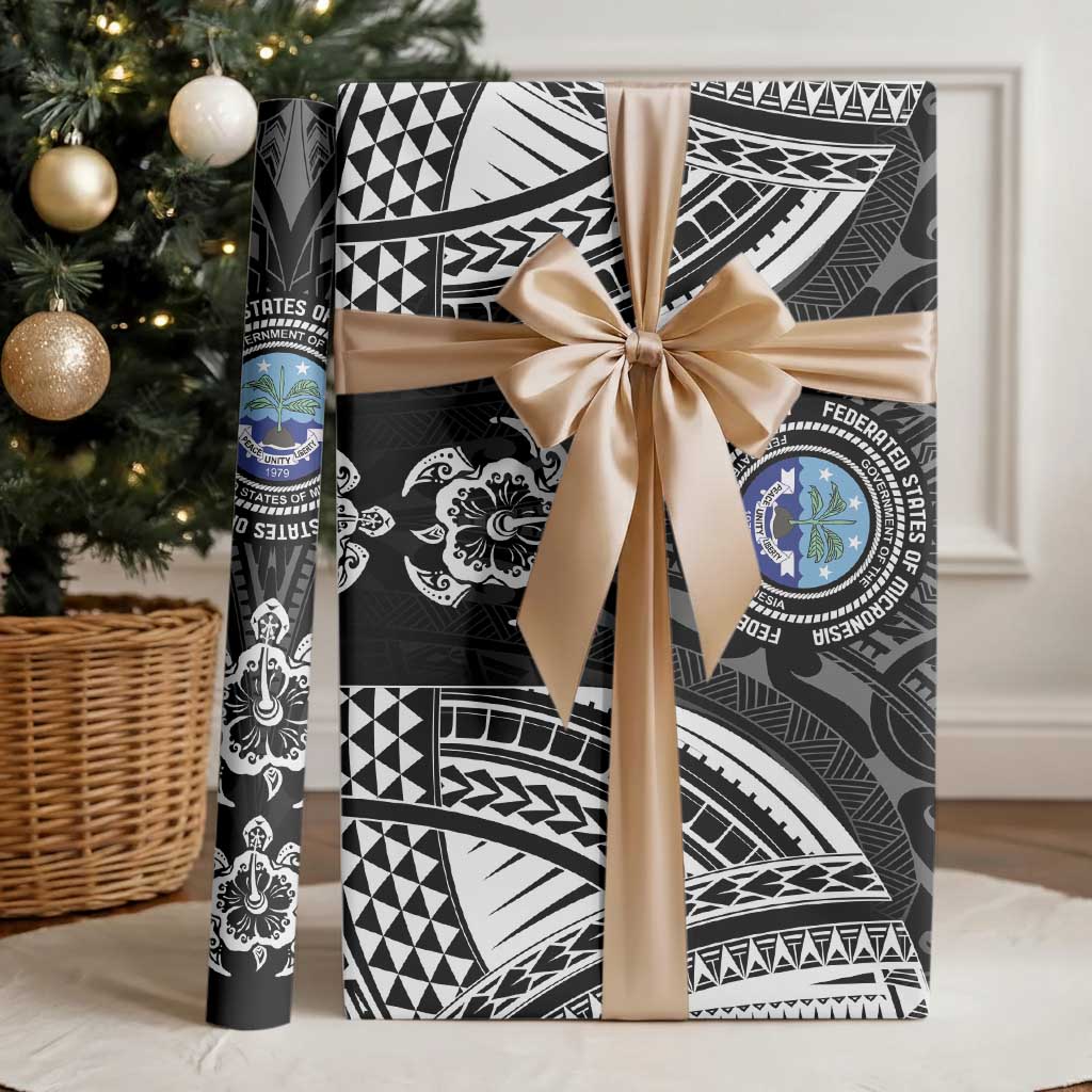 FSM Micronesia Six 9 One Wrapping Paper Polynesian Tribal Pattern - Polynesian Pride