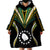 Polynesian Pride Atiu Island Wearable Blanket Hoodie Cook Islands Tribal Wave Style LT9 - Polynesian Pride