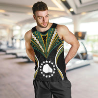 (Personalised) Polynesian Pride Mangaia Island Men Tank Top Cook Islands Tribal Wave Style LT9 - Polynesian Pride