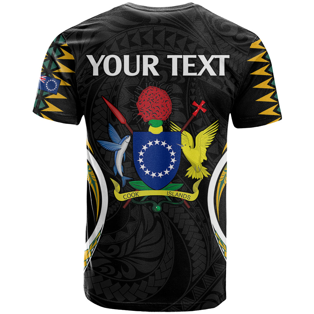 Custom Polynesian Pride Manihiki Island T Shirt Cook Islands Tribal Wave Style LT9 - Polynesian Pride