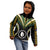 Polynesian Pride Mauke Island Kid Hoodie Cook Islands Tribal Wave Style LT9 - Polynesian Pride