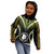 Polynesian Pride Mitiaro Island Kid Hoodie Cook Islands Tribal Wave Style LT9 - Polynesian Pride