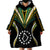 Polynesian Pride Palmerston Island Wearable Blanket Hoodie Cook Islands Tribal Wave Style LT9 - Polynesian Pride