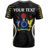 Custom Polynesian Pride Palmerston Island T Shirt Cook Islands Tribal Wave Style LT9 - Polynesian Pride