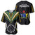 Polynesian Pride Penrhyn Island Baseball Jersey Cook Islands Tribal Wave Style LT9 - Polynesian Pride