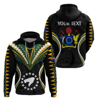 Custom Polynesian Pride Pukapuka Island Hoodie Cook Islands Tribal Wave Style LT9 - Polynesian Pride