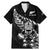 New Zealand Rugby Custom Family Matching Mermaid Dress and Hawaiian Shirt Opango All Black Fern