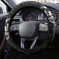 New Zealand Rugby Steering Wheel Cover Opango All Black Fern