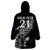 (Custom Text And Number) New Zealand All Black Rugby Wearable Blanket Hoodie LT9 - Polynesian Pride