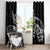 New Zealand Rugby Custom Window Curtain Opango All Black Fern