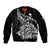 New Zealand Kiwi Rugby Bomber Jacket LT9 Unisex Black - Polynesian Pride