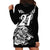 (Custom Text And Number) New Zealand Kiwi Rugby Hoodie Dress LT9 - Polynesian Pride