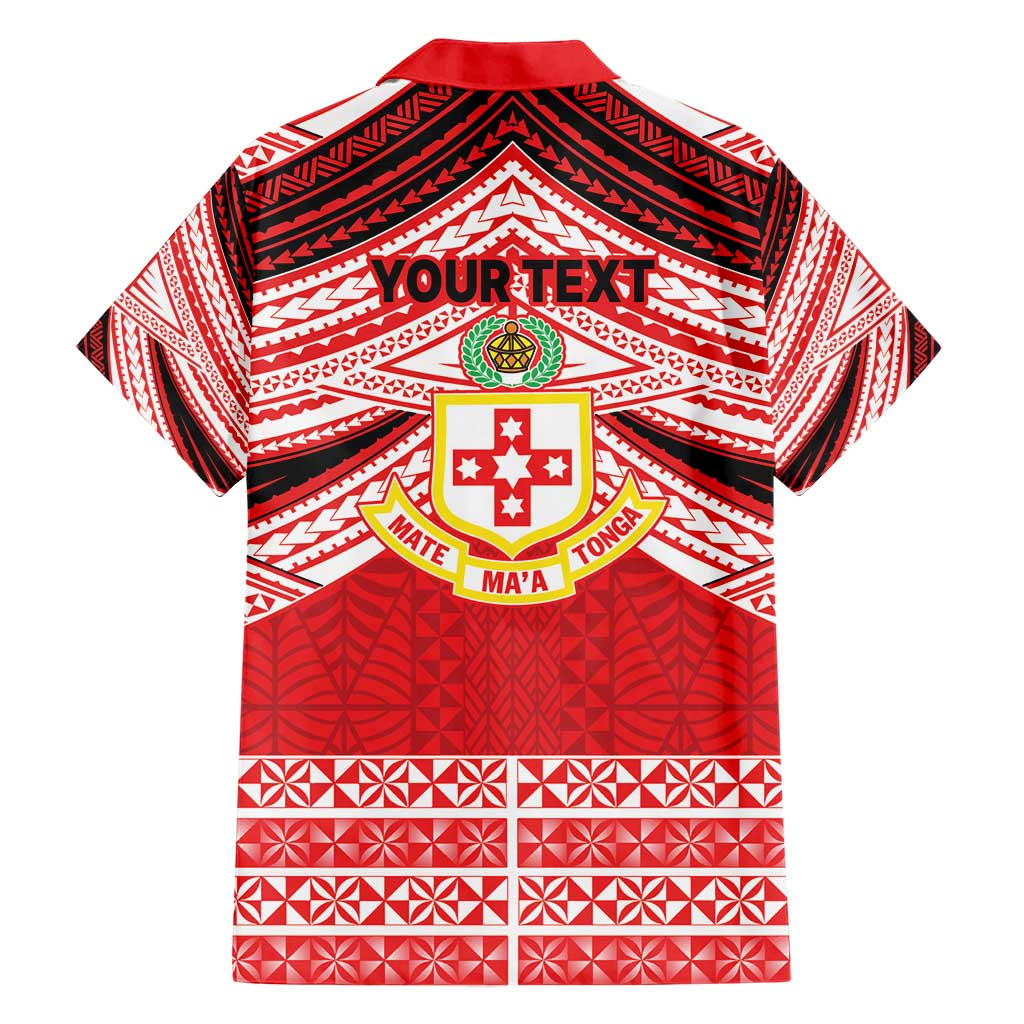 Personalised Kolisi Tonga College Atele Hawaiian Shirt Polynesian Ngatu Tribal LT9 - Polynesian Pride